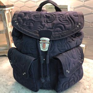 Vera Bradley Navy Backpack